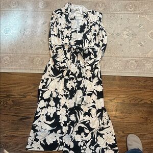 Mason Grey Long Robe Size M